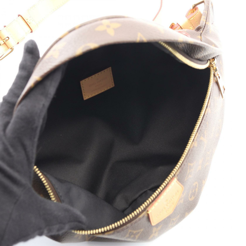 路易威登 (LOUIS VUITTON) 腰包 M43644 Monogram 皮革 棕色 二手 LV-2