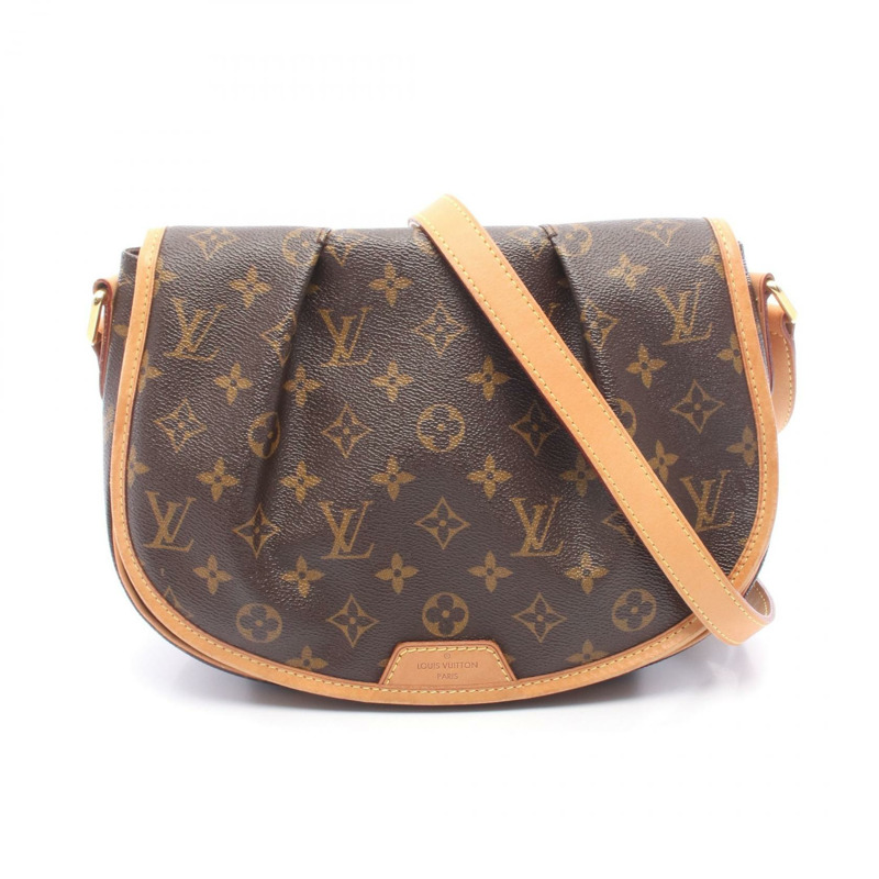 路易威登 Menilmontant PM 單肩斜背包 M40474 Monogram 皮革 LV-0