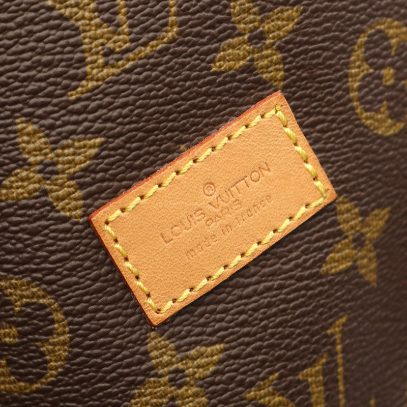 路易威登 Saumur 43 單肩斜背包 M42252 Monogram 棕色皮革-4