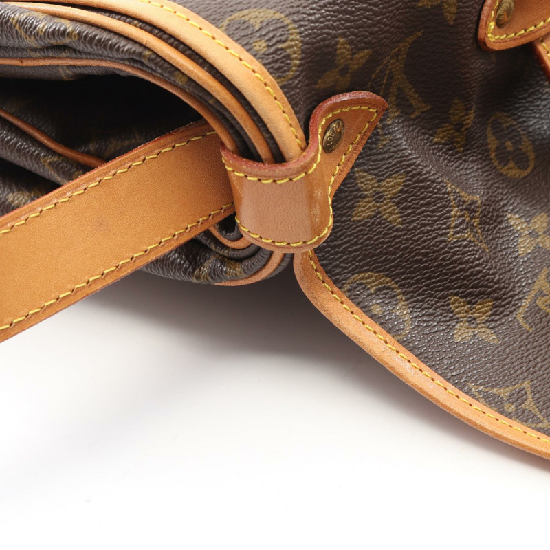 路易威登 Saumur 43 單肩斜背包 M42252 Monogram 棕色皮革-9