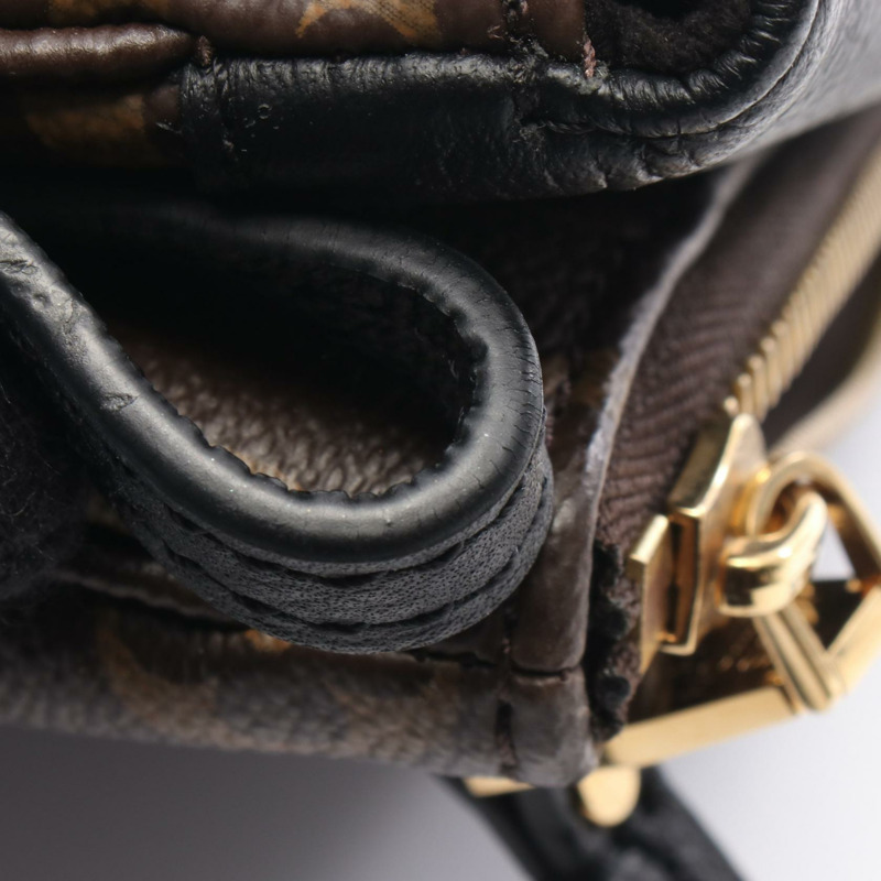 路易威登 Twice Shoulder 斜背包 M50185 Monogram 皮革 棕色-7