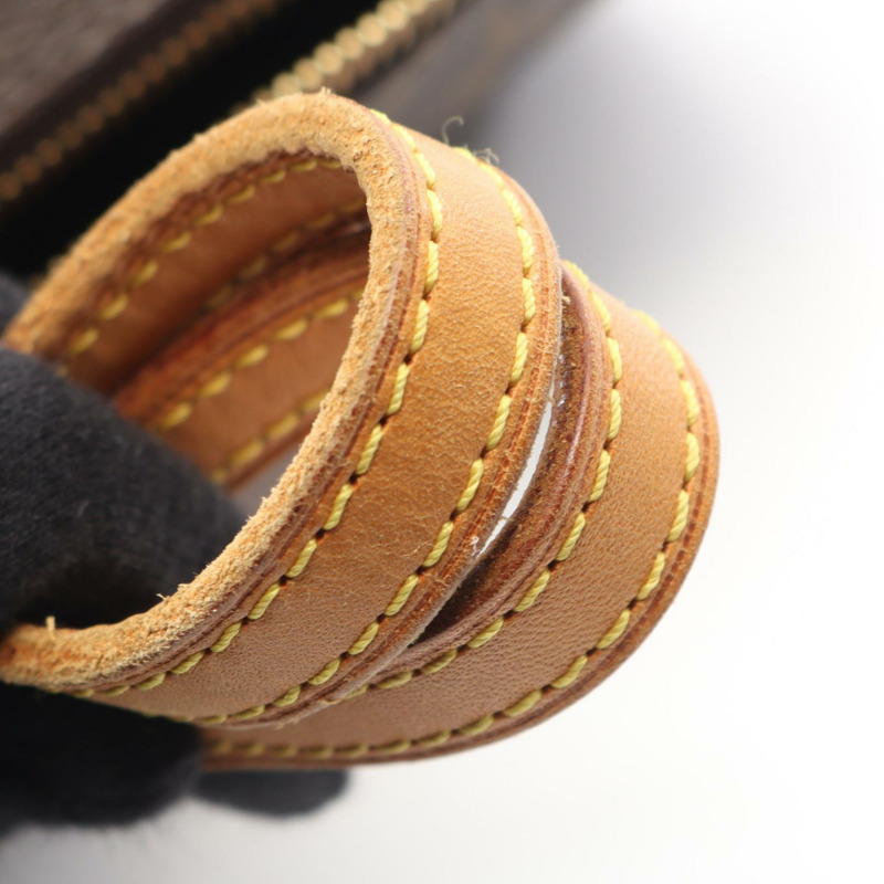 路易威登 Papillon 26 手提包 M51386 Monogram 皮革 棕色 二手 女士-5