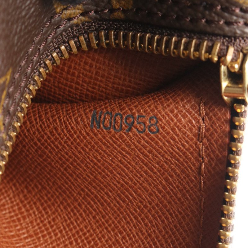 路易威登 Papillon 26 舊式單肩背包 M51366 Monogram 皮革 棕色 LV-4