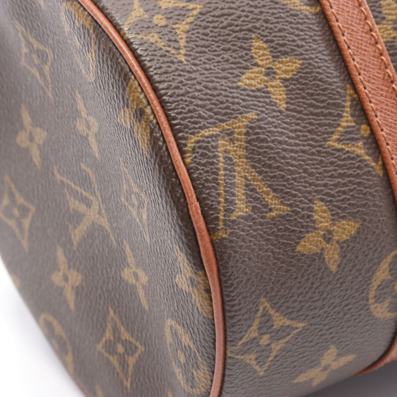 路易威登 Papillon 26 舊式單肩背包 M51366 Monogram 皮革 棕色 LV-6