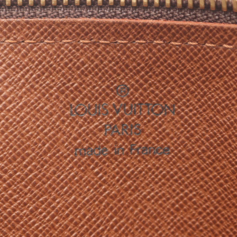 路易威登 Papillon 30 單肩手提包 M51385 Monogram 皮革 棕色 二手 LV-3