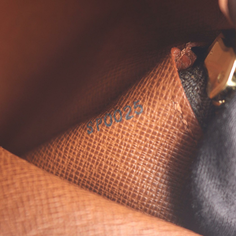 路易威登 Papillon 30 單肩手提包 M51385 Monogram 皮革 棕色 二手 LV-4