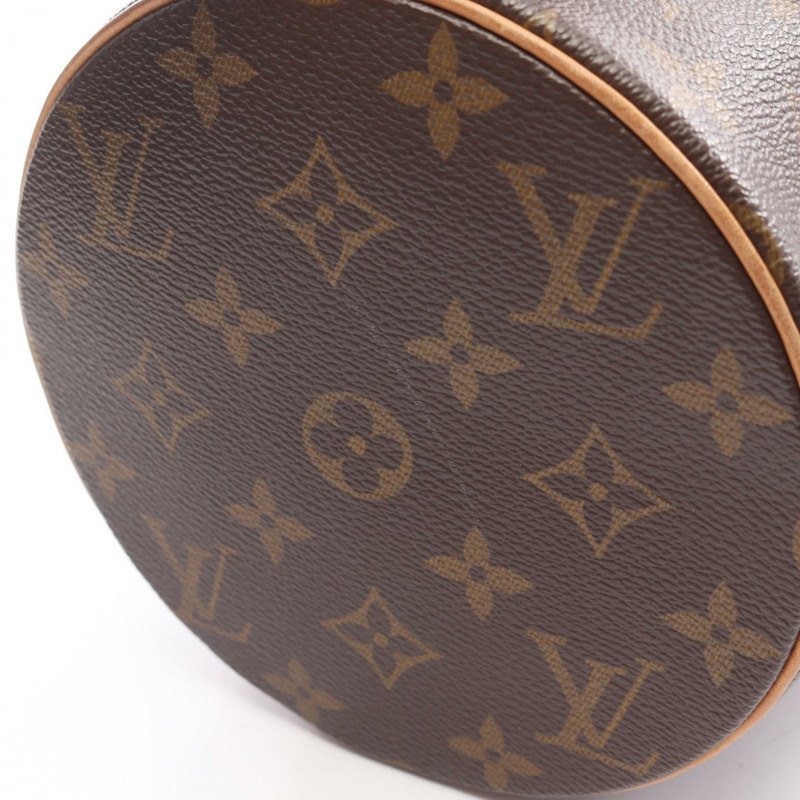 路易威登 Papillon 30 單肩手提包 M51385 Monogram 皮革 棕色 二手 LV-9