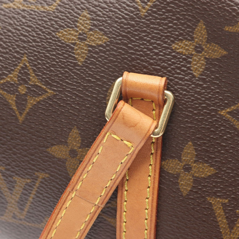 路易威登 Papillon 30 單肩手提包 M51385 Monogram 皮革 棕色 二手 LV-13