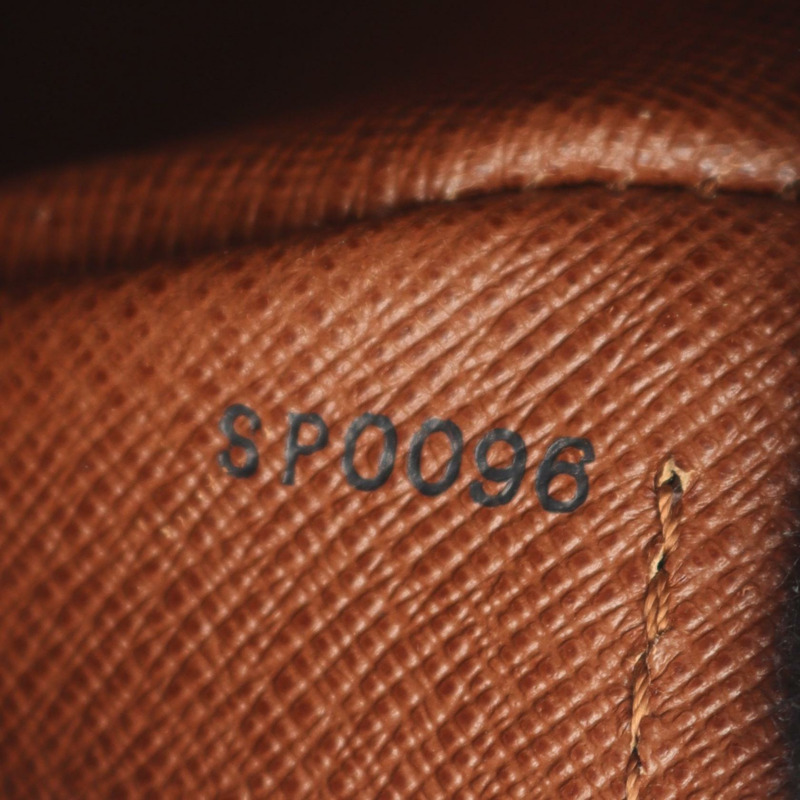 路易威登 Papillon 30 單肩手提包 M51385 Monogram 皮革 棕色 二手-4