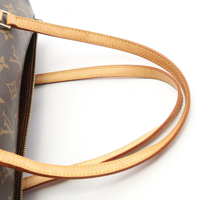 路易威登 Papillon 30 單肩手提包 M51385 Monogram 皮革 棕色 二手-7