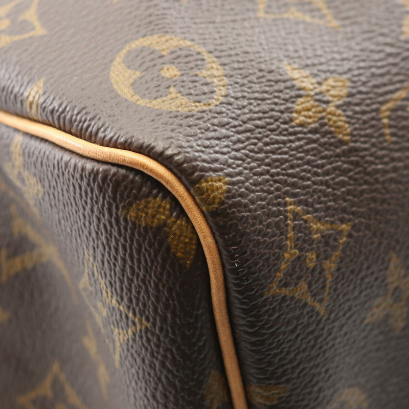 路易威登 Keepall 50 旅行手提包 M41426 Monogram 皮革 棕色 二手-6