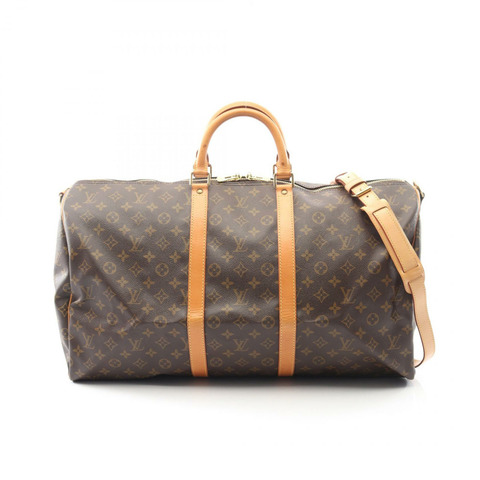 路易威登 Keepall Bandouriere 55 旅行手提包 M41414 Monogram 皮革 LV