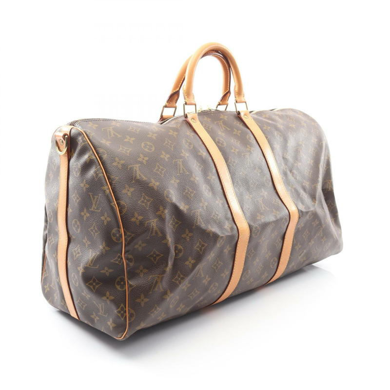 路易威登 Keepall Bandouriere 55 旅行手提包 M41414 Monogram 皮革 LV-1