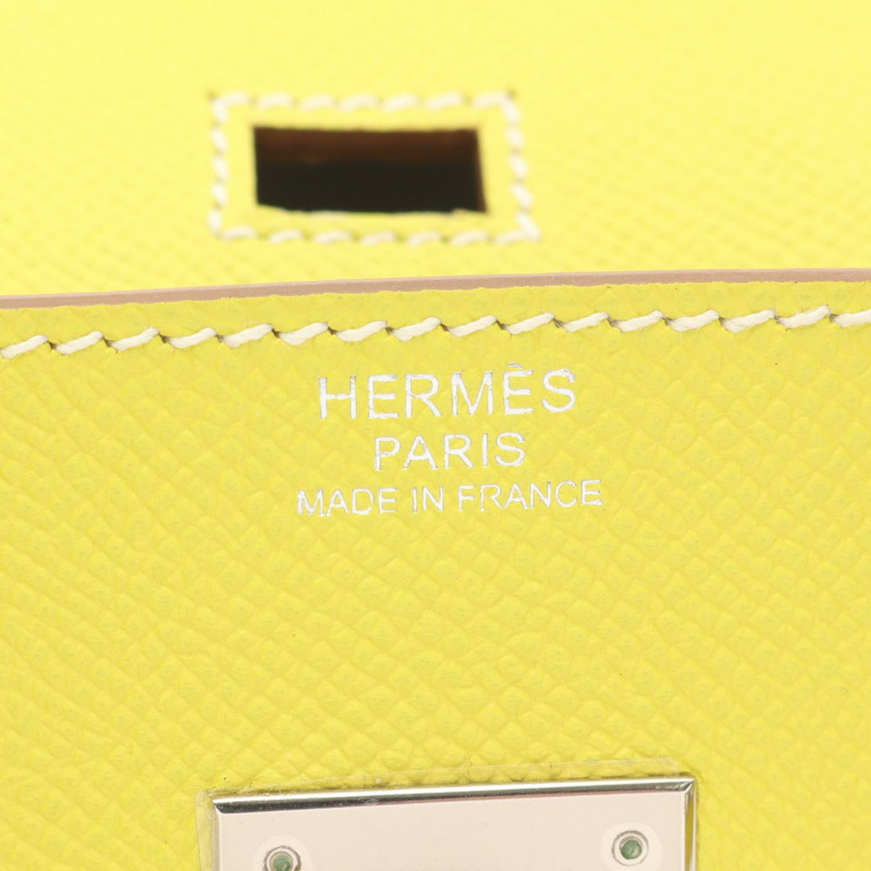 愛馬仕 Candy Birkin 30 手提包,O Epsom 皮革,SHW 五金,淺灰色,二手女款-3