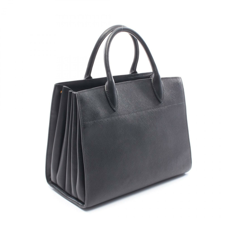 PRADA SAFFIANO CITY C Bibliotheque 單肩手提包 1BA049 Saffiano 皮革 二手-1