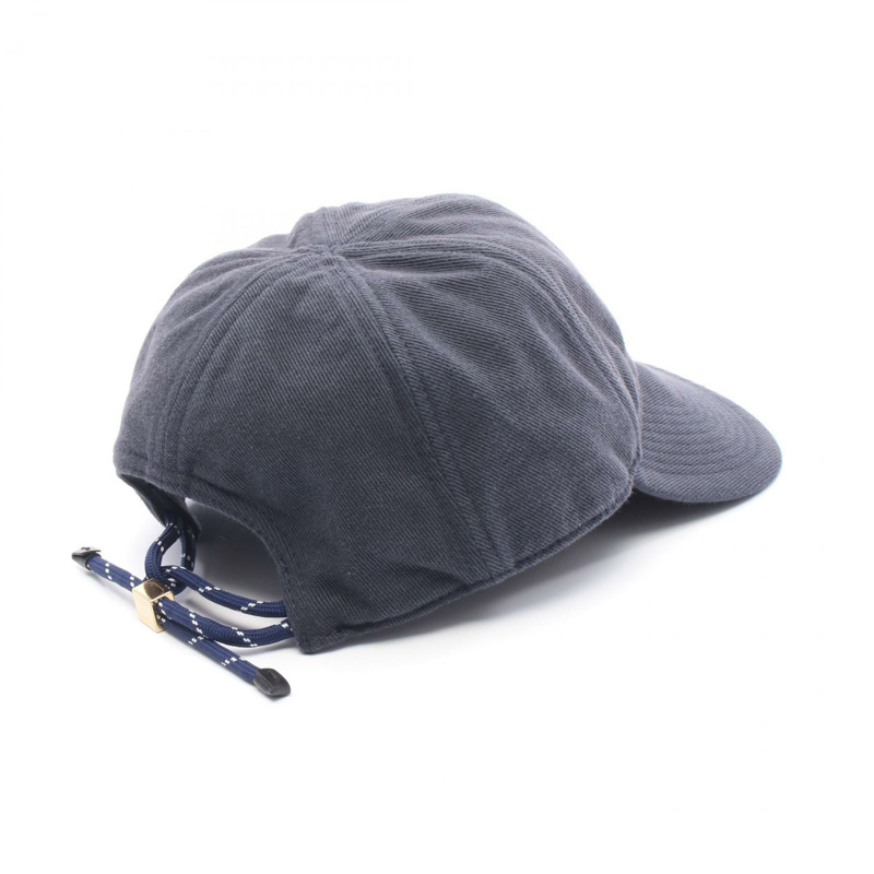 Miu Miu 棉質海軍藍女帽-1