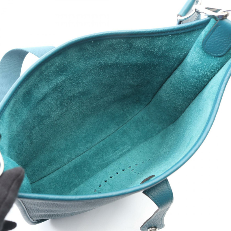 愛馬仕 Evelyne 3 PM 單肩斜背包 U Taurillon Clemence Colvert 二手 SHW-2