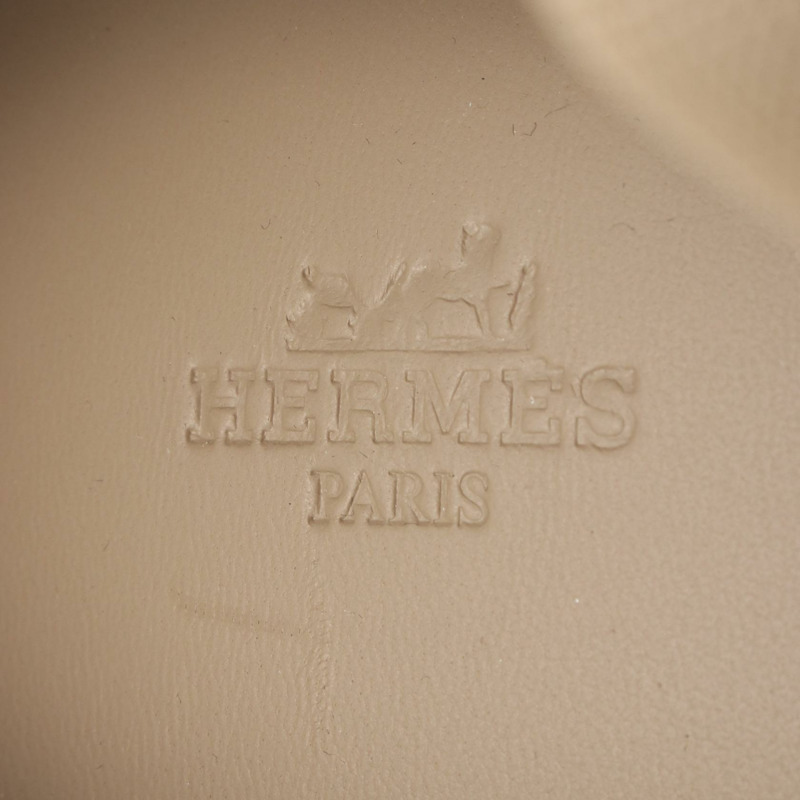 愛馬仕 Gram 運動鞋，尼龍皮革，灰色，二手，男士 42.5 碼-4