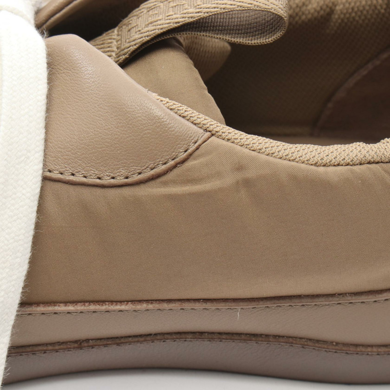 愛馬仕 Gram 運動鞋，尼龍皮革，灰色，二手，男士 42.5 碼-7