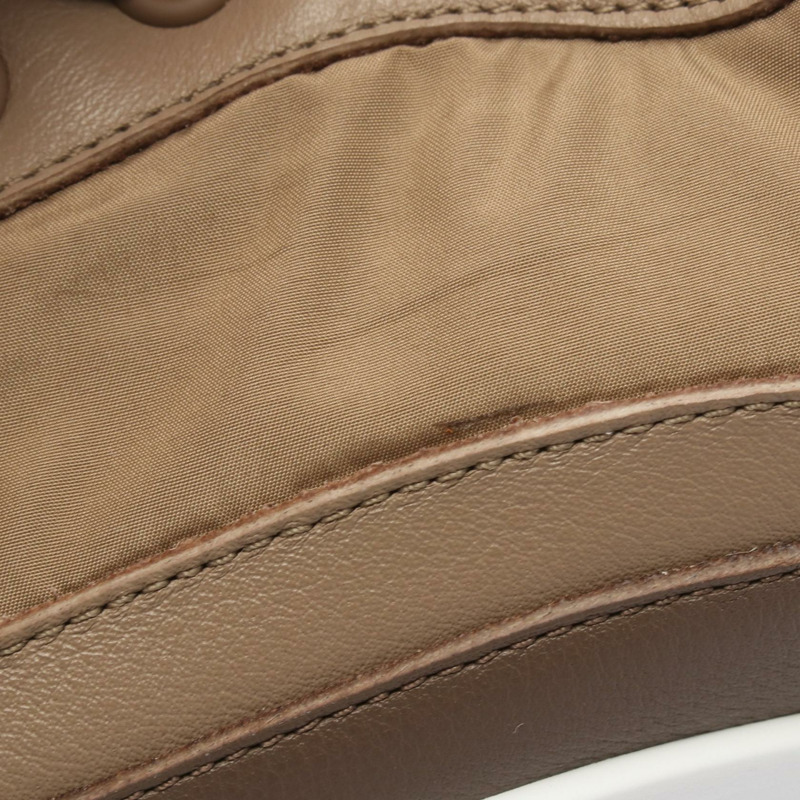 愛馬仕 Gram 運動鞋，尼龍皮革，灰色，二手，男士 42.5 碼-8