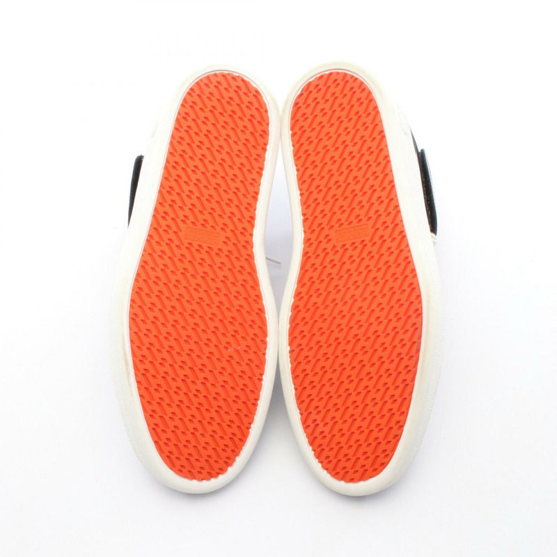 愛馬仕 Crude Cell Freestyle 運動鞋,黑色、白色、藍色皮革,#41,二手女款-3