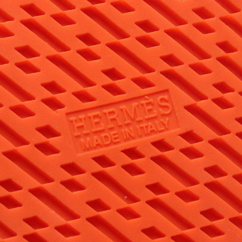 愛馬仕 Crude Cell Freestyle 運動鞋,黑色、白色、藍色皮革,#41,二手女款-5