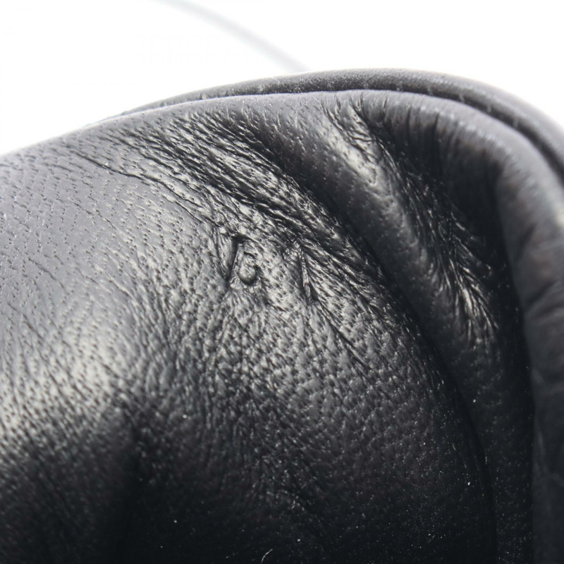 愛馬仕 Crude Cell Freestyle 運動鞋,黑色、白色、藍色皮革,#41,二手女款-6