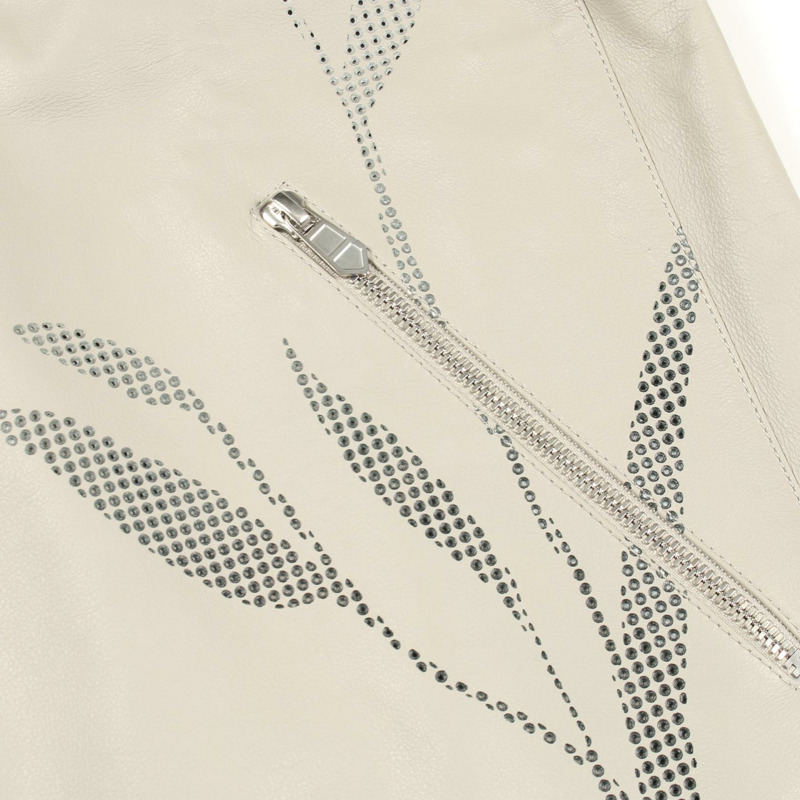 愛馬仕 Serie 紐帶皮革牛仔布灰色二手男裝-9