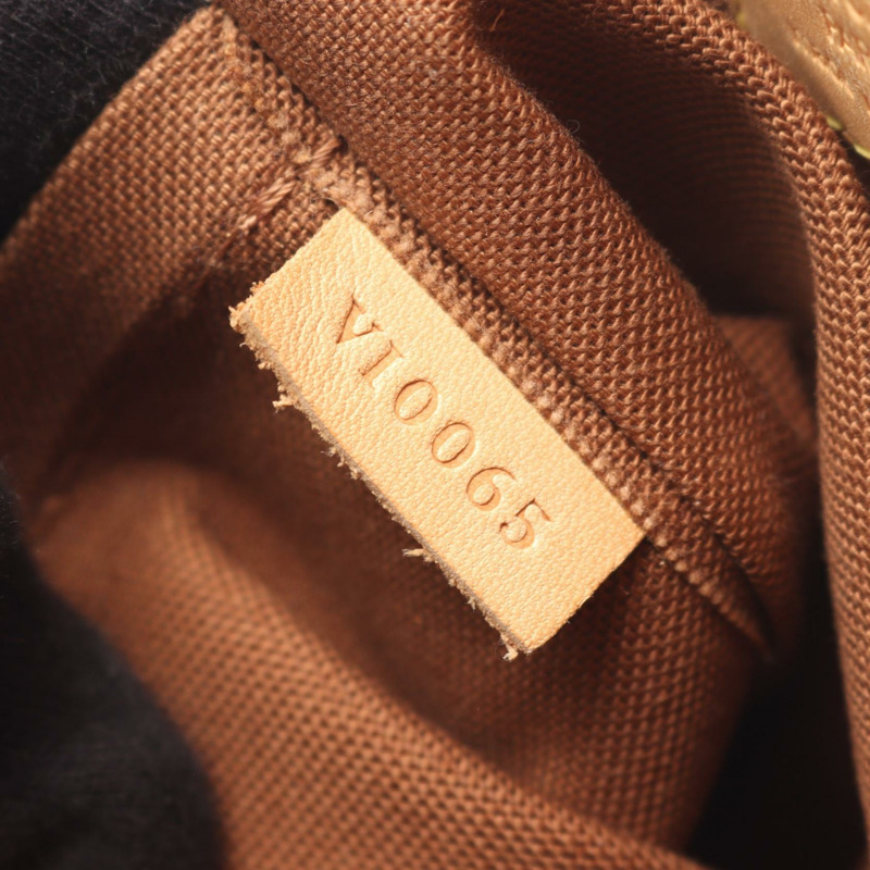 路易威登 Batignol 手提包 M51156 Monogram 帆布皮革棕色二手女士-4