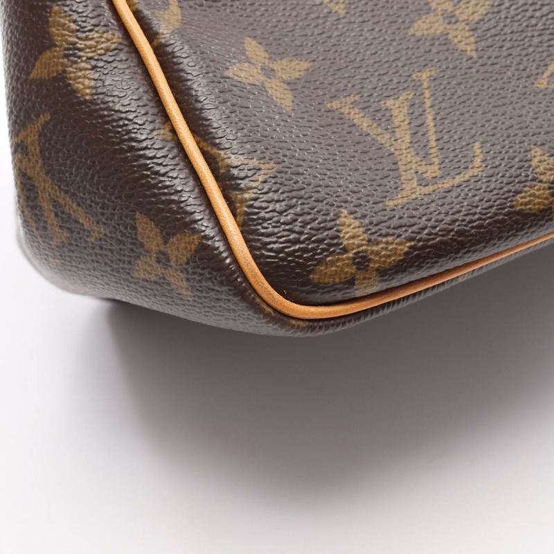 路易威登 Batignol 手提包 M51156 Monogram 帆布皮革棕色二手女士-7