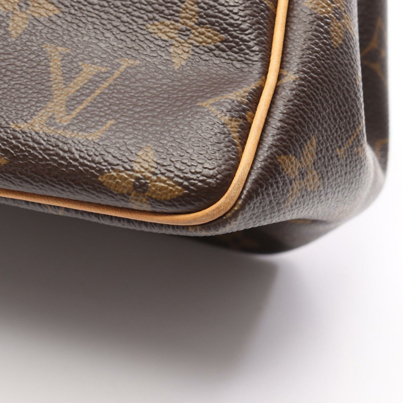 路易威登 Batignol 手提包 M51156 Monogram 帆布皮革棕色二手女士-8