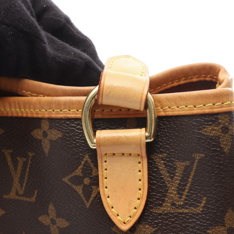 路易威登 Batignol 手提包 M51156 Monogram 帆布皮革棕色二手女士-13