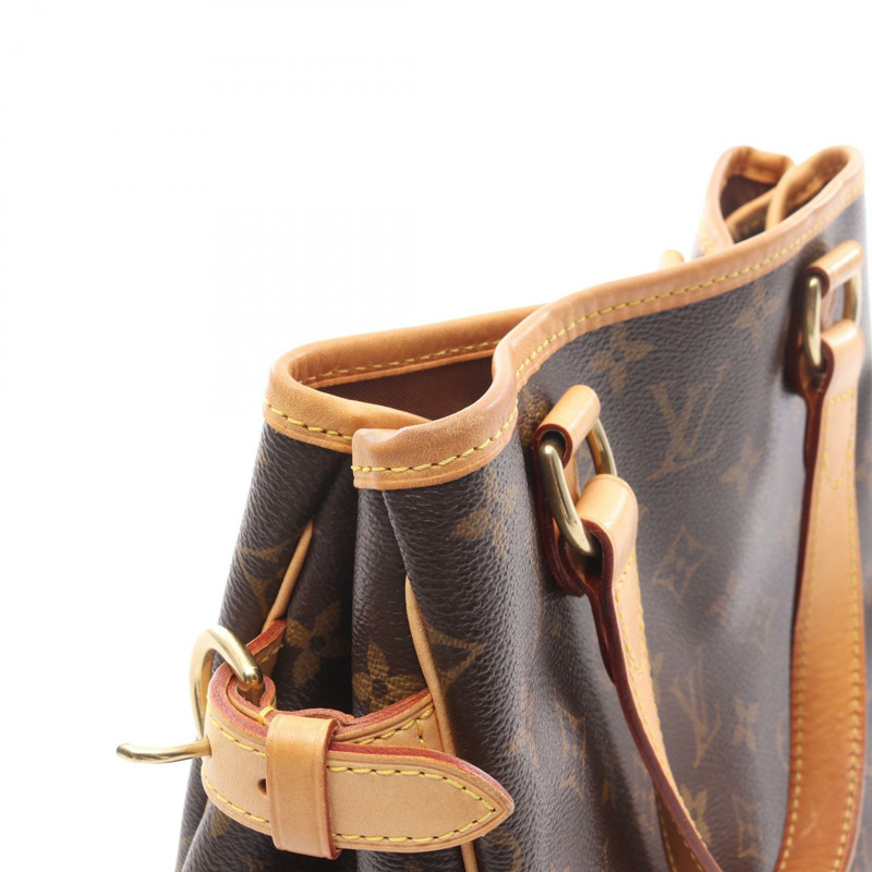 路易威登 Batignol 手提包 M51156 Monogram 帆布皮革棕色二手女士-15