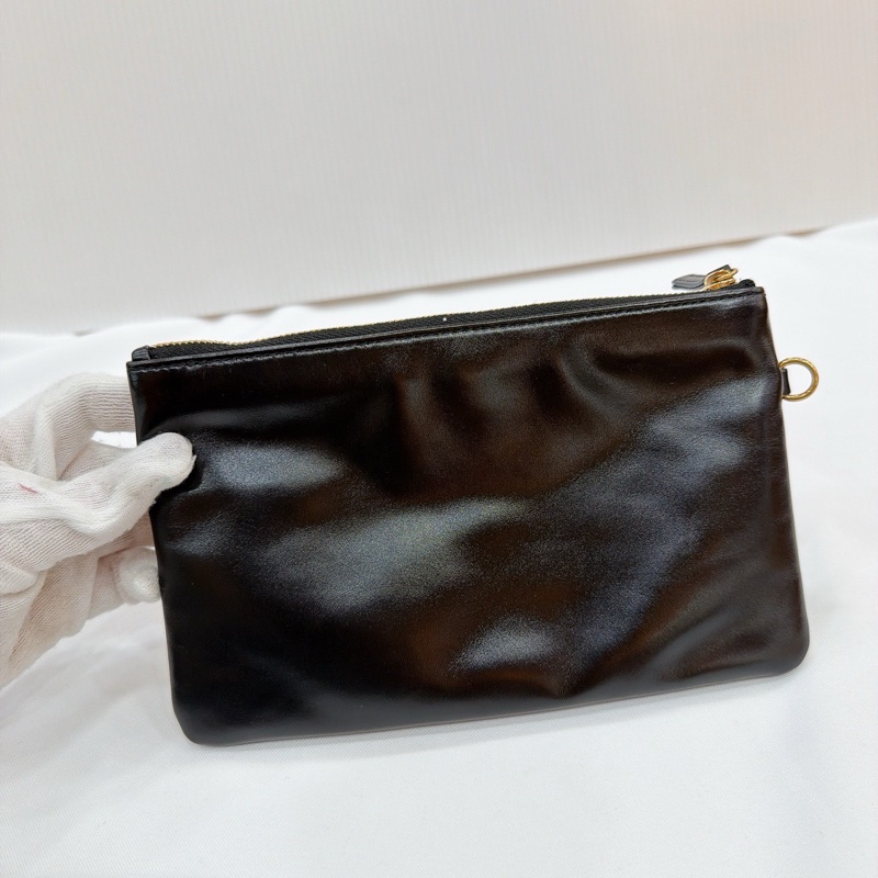 莉亞精品♡ Chanel AS3260 22bag 黑金小號 二手-16