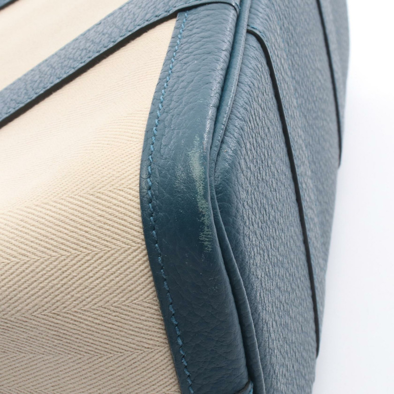 HERMES 花園派對 TPM 手提包 X Toile V 形鄉村自然 Colvert SHW-8