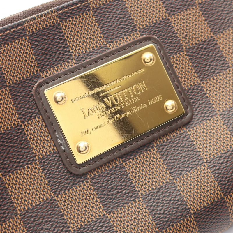 路易威登 Eva 鏈條肩斜背包 N55213 Damier 皮革 Ebene-6