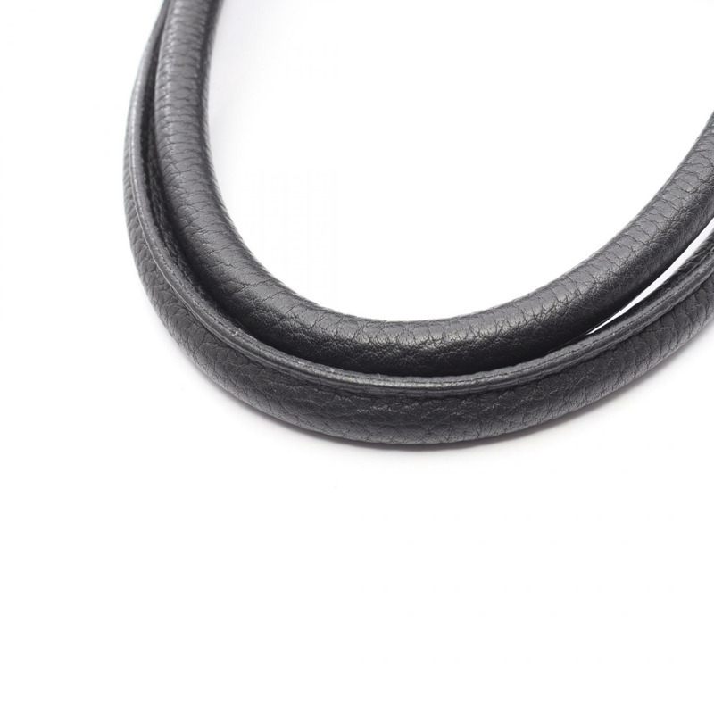 愛馬仕 Garden Party PM 手提包 D Negonda 黑色皮革二手女士 SHW-10