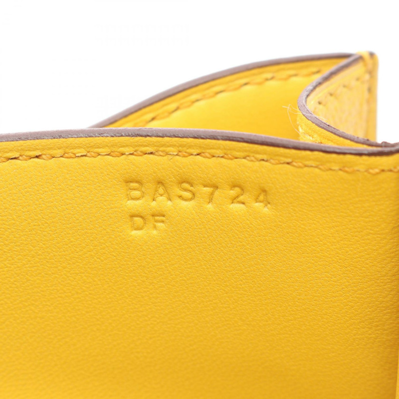 愛馬仕 Constance 3 迷你肩背包 B 山羊皮,二手,附五金配件-4