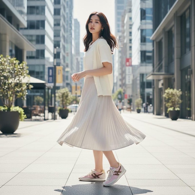 Hogan 女款 Athletic 復古跑鞋運動鞋 粉色/底高5.6公分 IT36/36.5/37/37.5/38/38.5/39-3