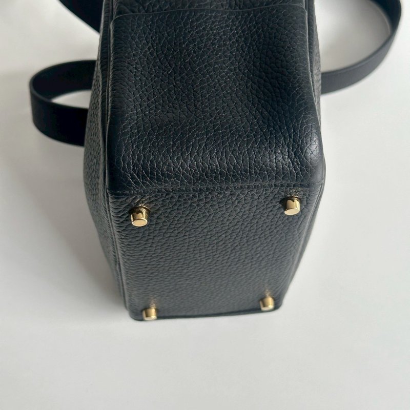 99新🆕 Hermès 愛馬仕 Mini Lindy 黑色金釦一代-13