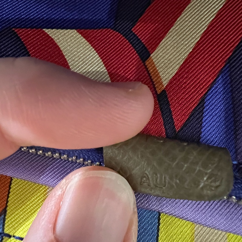 Hermès 愛馬仕 Azap Silk'In 絲巾長夾|經典大象灰 Étoupe|全新未使用|2017 A刻|Della Cavalleria 內裡-3