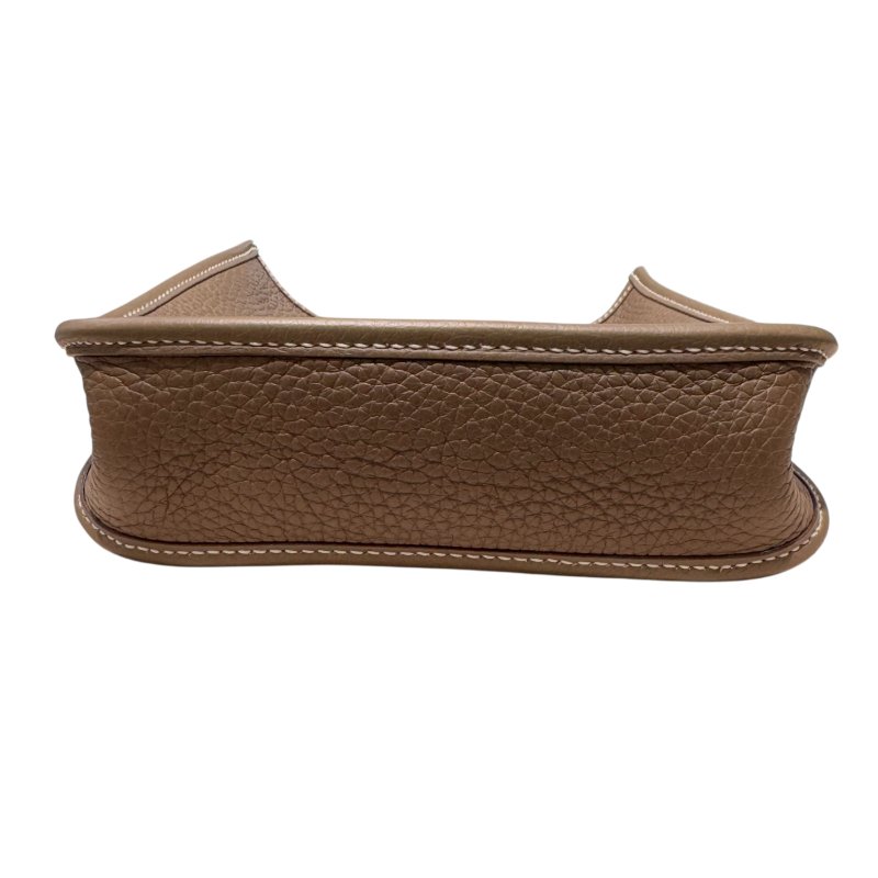 HERMES 愛馬仕 Evelyne16 巧克力色 銀扣-4