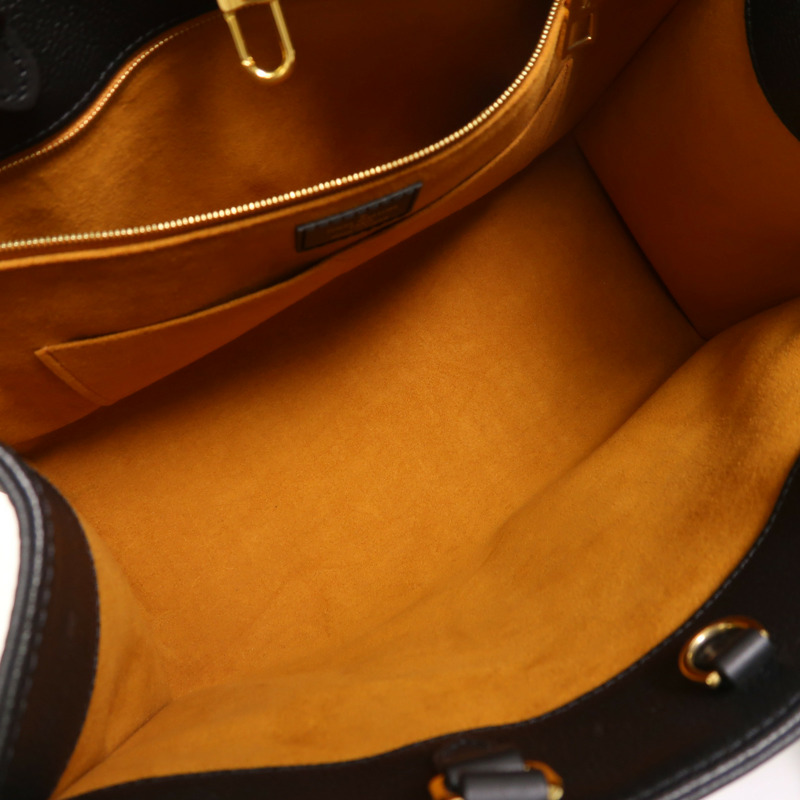 LOUIS VUITTON Monogram Empreinte On The Go MM金扣手挽肩背兩用袋-4