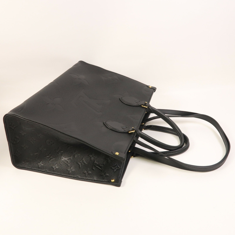 LOUIS VUITTON Monogram Empreinte On The Go MM金扣手挽肩背兩用袋-6