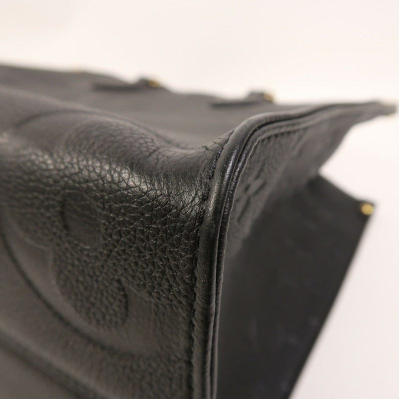 LOUIS VUITTON Monogram Empreinte On The Go MM金扣手挽肩背兩用袋-8