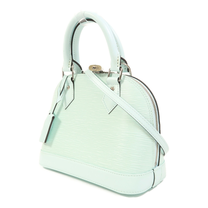 LOUIS VUITTON Epi Alma BB銀扣手挽肩背兩用袋-2