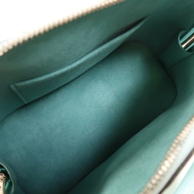 LOUIS VUITTON Epi Alma BB銀扣手挽肩背兩用袋-4