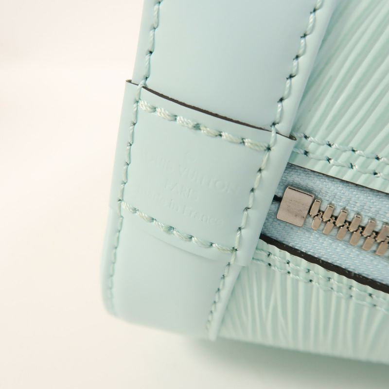 LOUIS VUITTON Epi Alma BB銀扣手挽肩背兩用袋-5