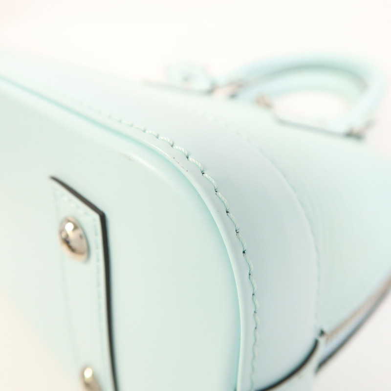 LOUIS VUITTON Epi Alma BB銀扣手挽肩背兩用袋-9