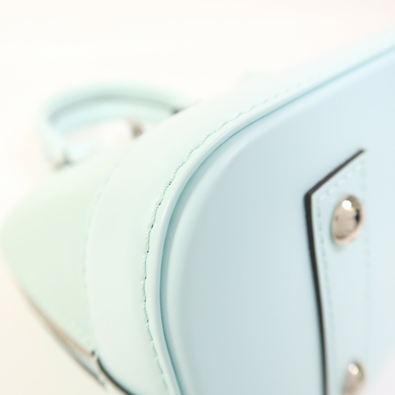 LOUIS VUITTON Epi Alma BB銀扣手挽肩背兩用袋-12